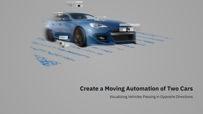 Create a Moving Automation of Two Cars by Andre Wright on Prezi