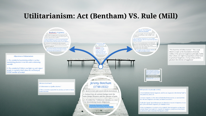act vs rule utilitarianism stuart rachels