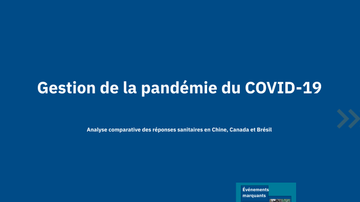 Gestion de la pandémie du COVID-19 by Abdoulaye Sow on Prezi