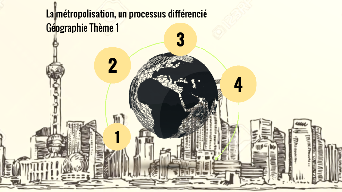 La métropolisation ,un processus mondial différencié. 1ère St2s by