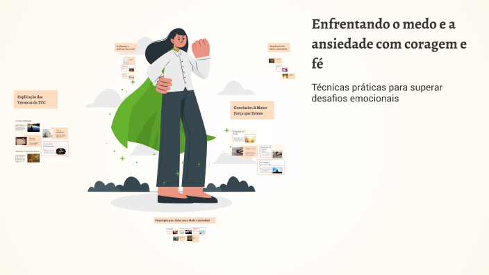 Enfrentando o medo e a ansiedade com coragem e fé by DANIELA BRUNA on Prezi
