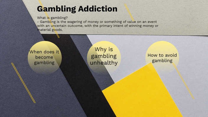 presentation on gambling effects on human mental health