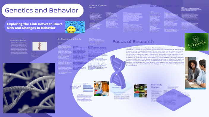 Genetics and Behavior by Chris Perez on Prezi