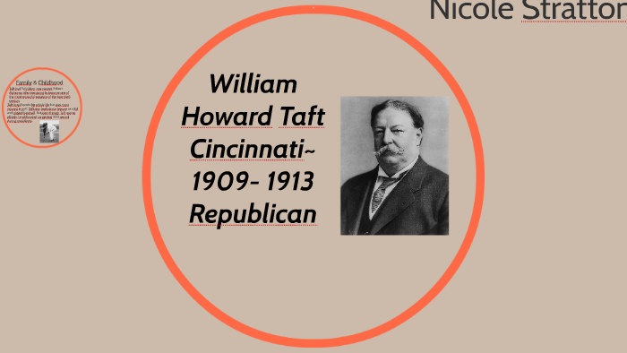 William Howard Taft by Nicole S on Prezi