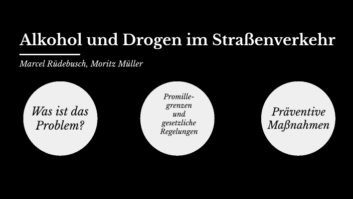 Alkohol Im Straßenverkehr By Moritz Müller On Prezi