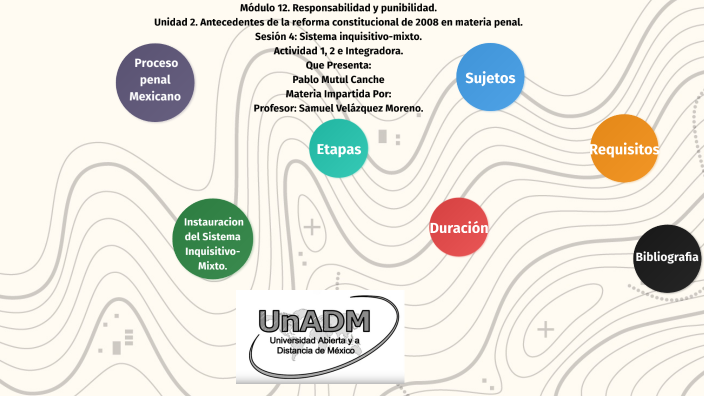 Proceso penal inquisitivo-mixto en México by Pablo Mutul Canche on Prezi