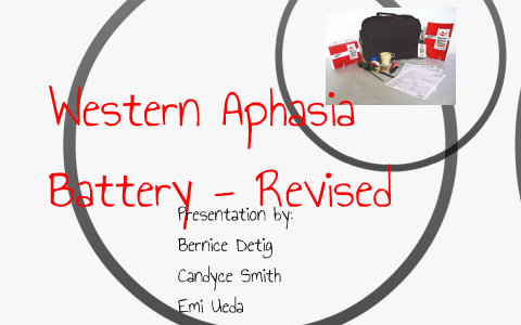 aphasia battery western revised