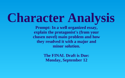 MAC PreAP SR Character Analysis by on Prezi