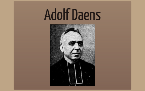 Adolf Daens by Evelien Vanhoutte on Prezi