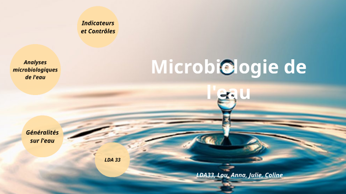 Microbiologie de l'eau by coline gillet on Prezi