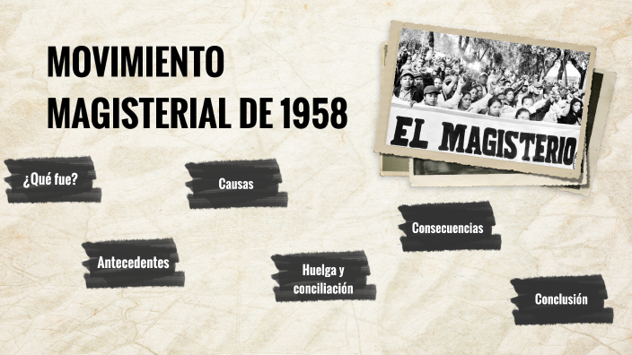 Movimiento Magisterial De 1958 By Valeria Aldeco On Prezi