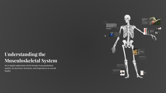 Understanding the Musculoskeletal System by ahmed Mohamed on Prezi