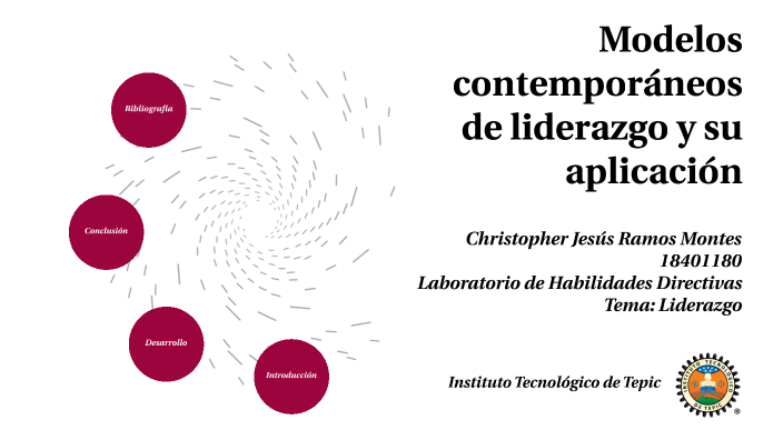 Modelos contemporáneos de liderazgo y su aplicación by Christopher ...