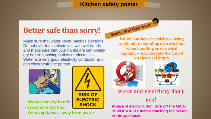 The Do's & Don'ts of Kitchen Safety