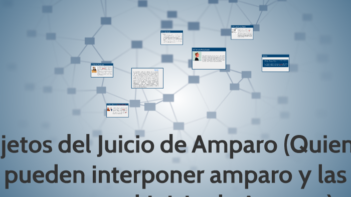 Quién Puede Promover El Juicio De Amparo