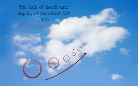 sale of goods and services act 1980