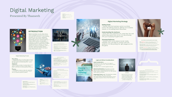 Digital marketing by Thanseeh on Prezi