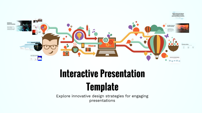 Interactive Presentation Template by Chocolate Milk on Prezi