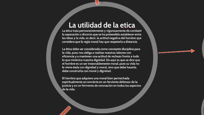 La utilidad de la etica by brandon fuentes