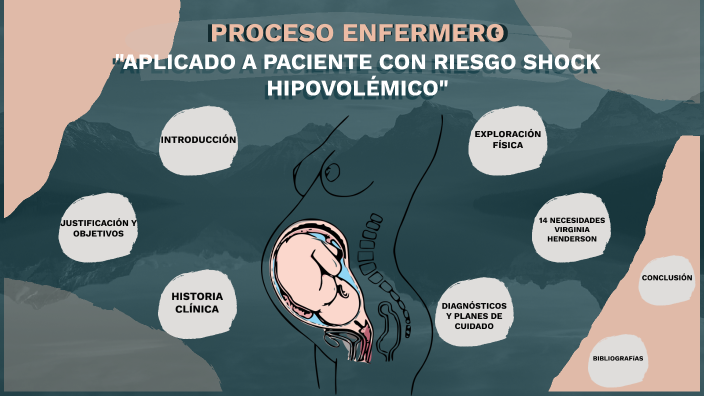 PROCESO ENFERMERO Aplicado a paciente con riesgo de shock hipovolémico