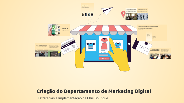 Criação do Departamento de Marketing Digital by Kaylane Gomes on Prezi
