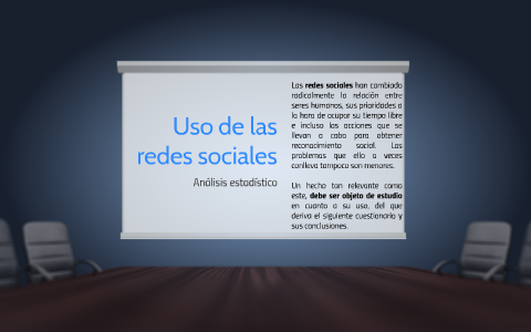 Uso de las redes sociales by beatriz barragan on Prezi