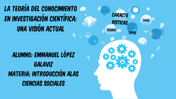 La teoría del conocimiento en investigación científica: una visión ...