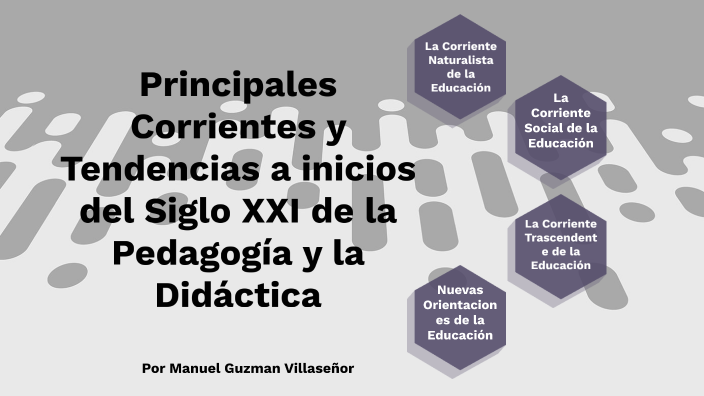 Principales Corrientes y Tendencias a inicios del Siglo XXI de la ...