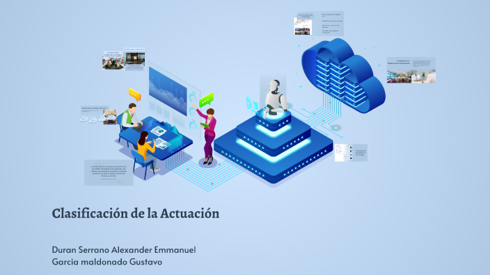 Clasificación de la Actuación en la Rama de Estudio del Trabajo by