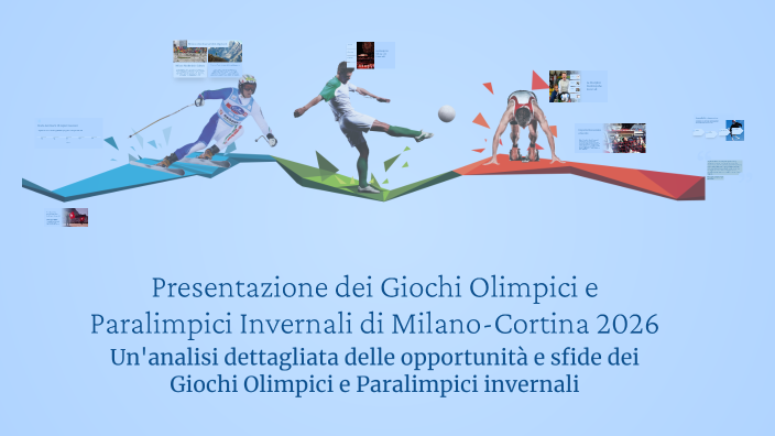 Presentazione dei Giochi Olimpici e Paralimpici Invernali di Milano ...