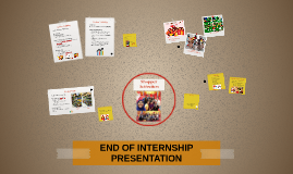 presentation at end of internship