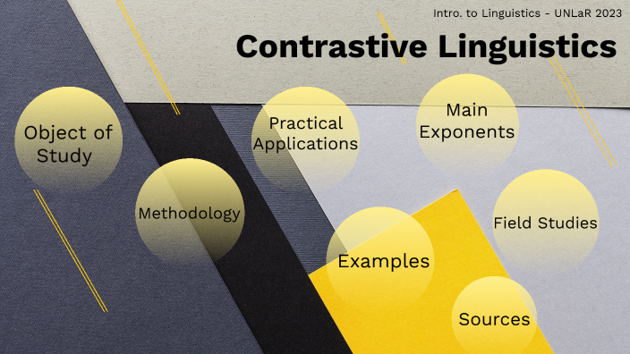 Contrastive Linguistics By Tam Bet On Prezi