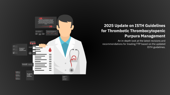 2025 Update on ISTH Guidelines for Thrombotic Thrombocytopenic Purpura ...