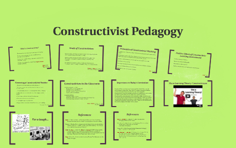 constructivist pedagogy thesis argument
