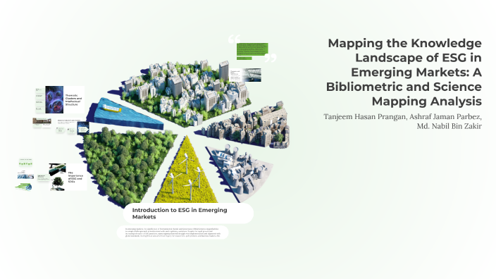 Mapping the Knowledge Landscape of ESG in Emerging Markets: A ...