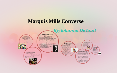 marquis mills converse