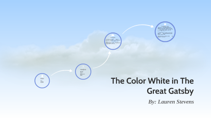 The Color White in The Great Gatsby by lauren stevens on Prezi