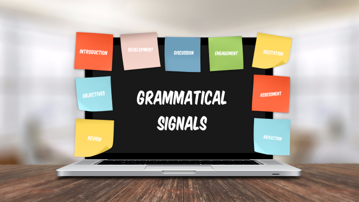 What Is Grammatical Signals Examples