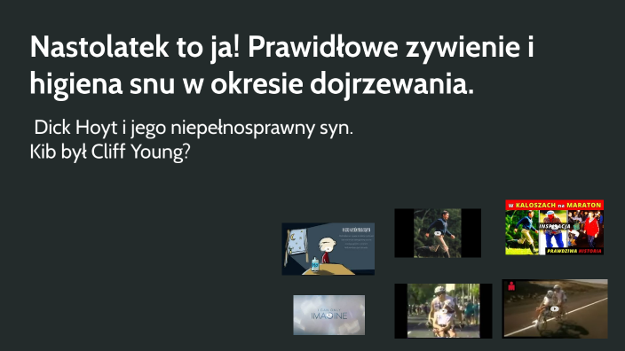 Nastolatek to ja! Prawidłowe żywienie i higiena snu w okresie