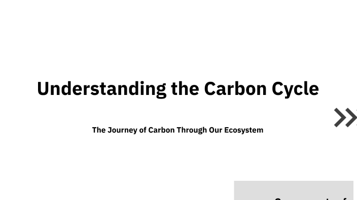 Understanding the Carbon Cycle by Joel Butler on Prezi