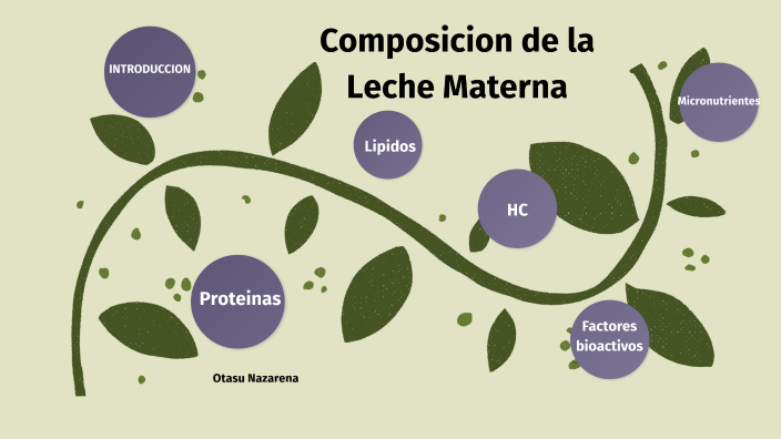 Composicion De La Leche Materna By Nazarena Otasu On Prezi 