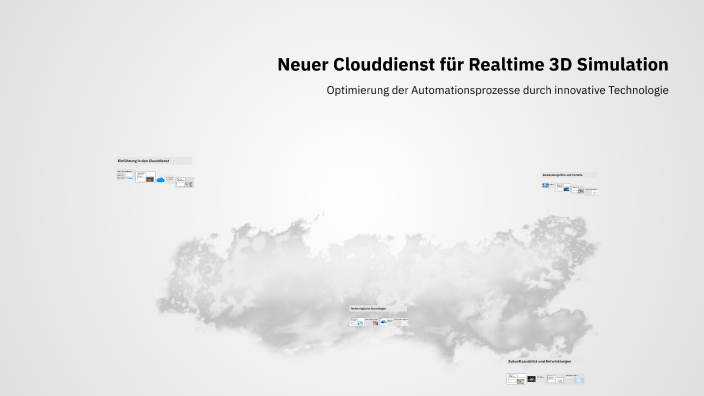 Neuer Clouddienst für Realtime 3D Simulation by Georg Wuensch on Prezi