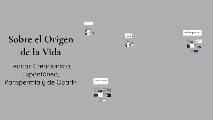 Sobre el Origen de la Vida by Fabian Villacorta on Prezi