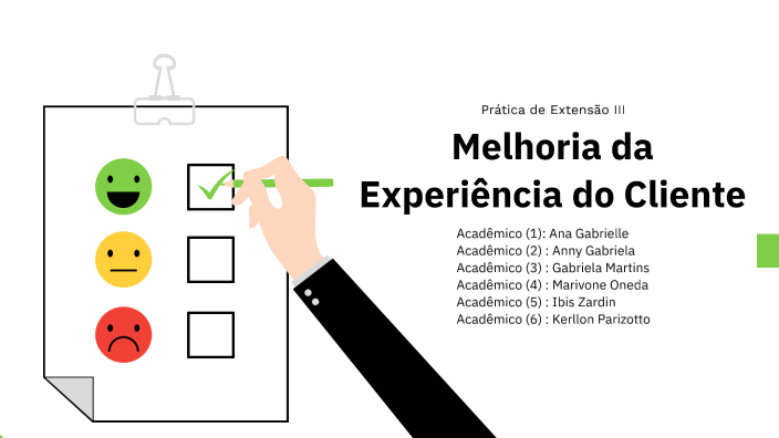 Melhoria Da Experiência Do Cliente By Gabriela Gabriela On Prezi