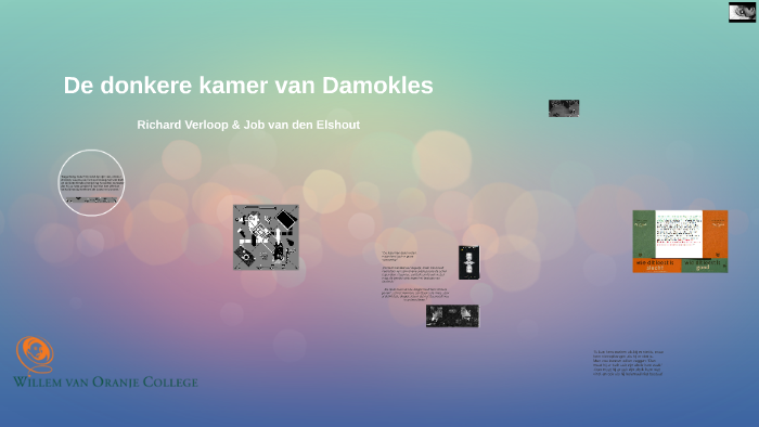 De donkere kamer van Damokles by Job van den Elshout on Prezi