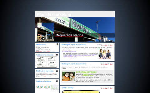 Plan de marketing by on Prezi