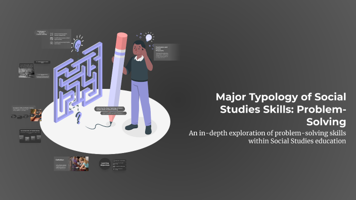 Major Typology of Social Studies Skills: Problem-Solving by Lendon ...