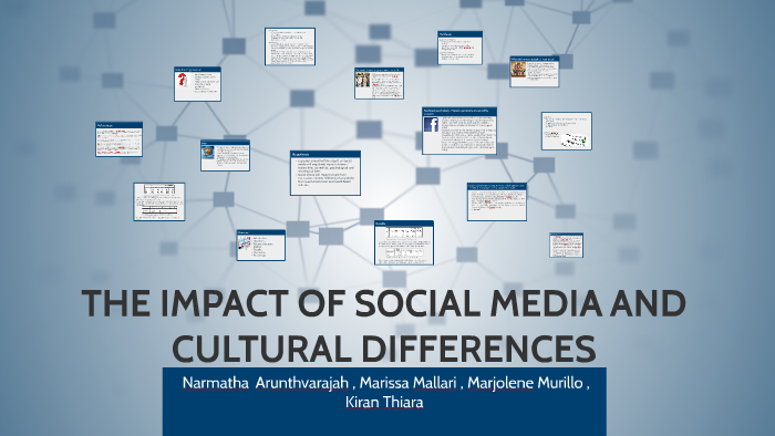 THE IMPACT OF SOCIAL MEDIA AND CULTURAL DIFFERENCES by Marissa Mallari ...