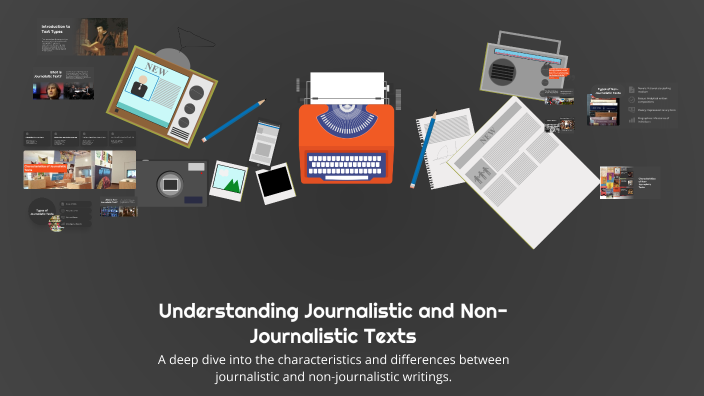 Understanding Journalistic and Non-Journalistic Texts by rosemarie ...