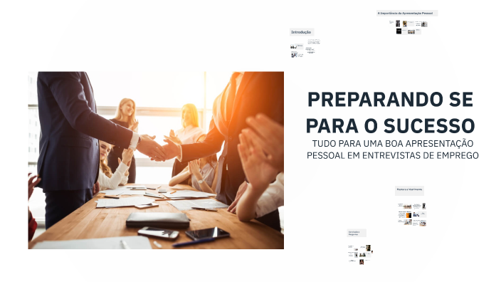 PREPARANDO SE PARA O SUCESSO by Mayra Couto on Prezi
